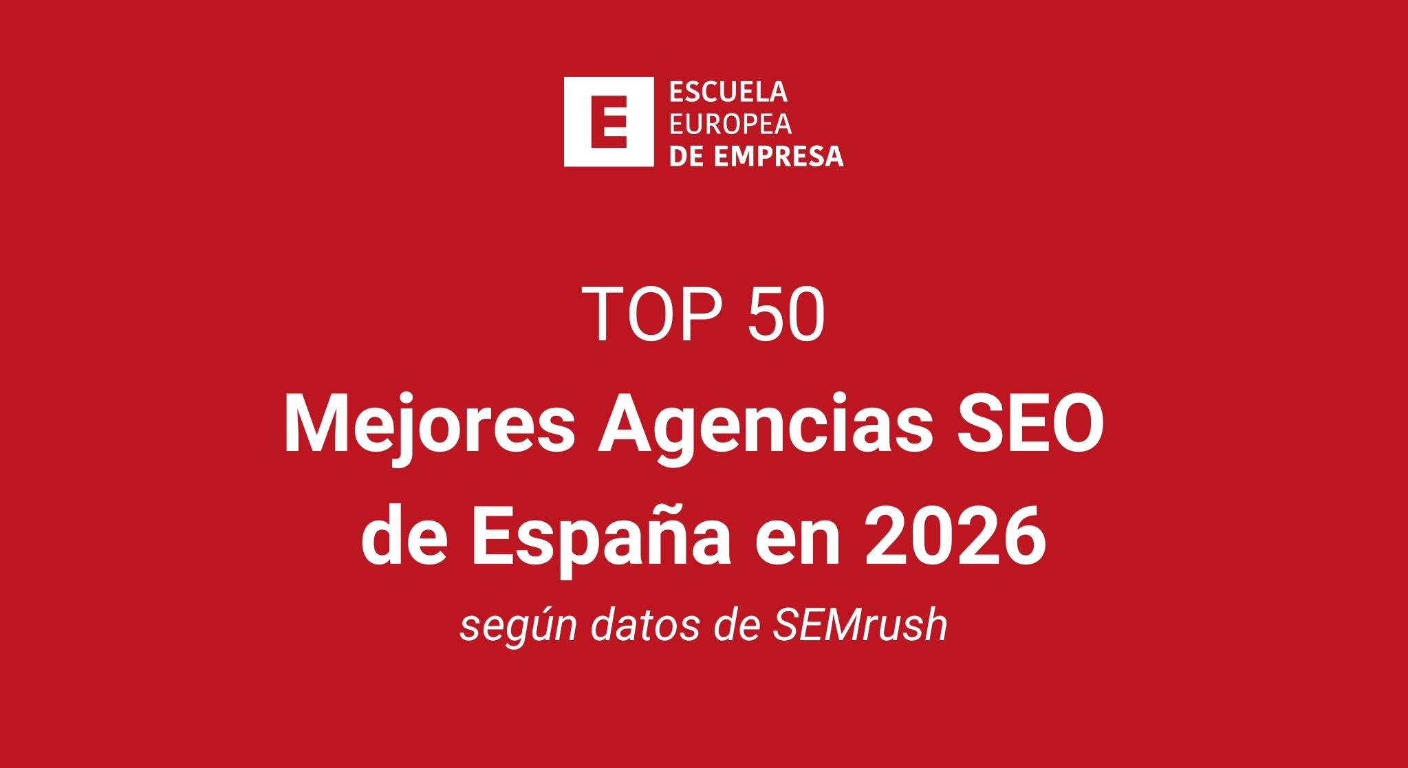 mejores agencias seo 2026