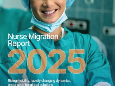 Cambian los patrones globales de migración de enfermeras con Europa y el Sudeste Asiático en auge
