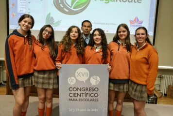Inicio 68 GSD Las Suertes presenta su proyecto BioFuture en el Congreso Científico para Escolares en el Museo Nacional de Ciencias Naturales