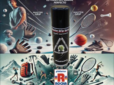 Landecolor Pinturas Rocha lanza su producto Master Grip Spray, creado para mejorar el agarre en el deporte