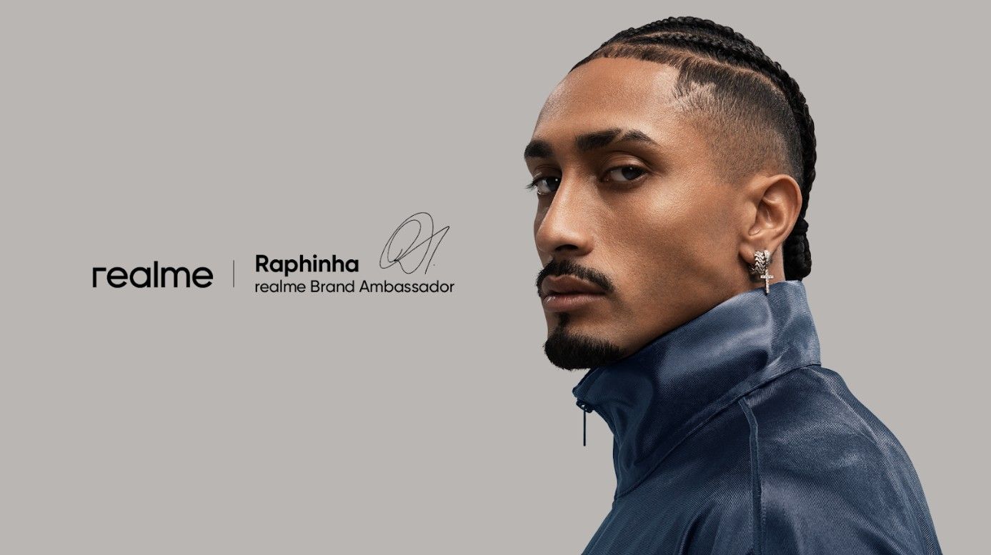 realme Raphinha nuevo embajador de marca 2