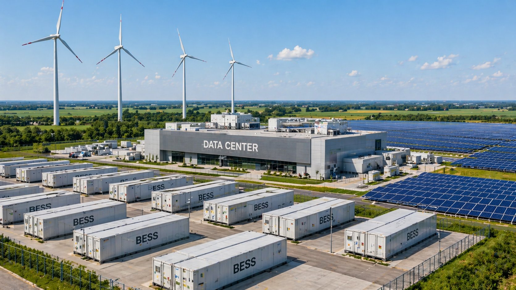 20260424 AleaSoft fotovoltaica bateras centros datos