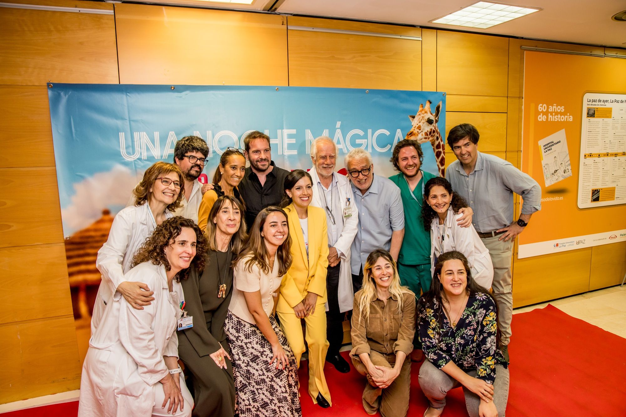 Familia Benetn en el photocall