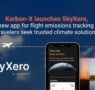 Karbon-X lanza SkyXero, una nueva aplicación para el seguimiento de emisiones de vuelos