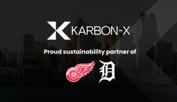 Karbon-X, nombrado socio oficial de sostenibilidad de los Detroit Red Wings y Detroit Tigers