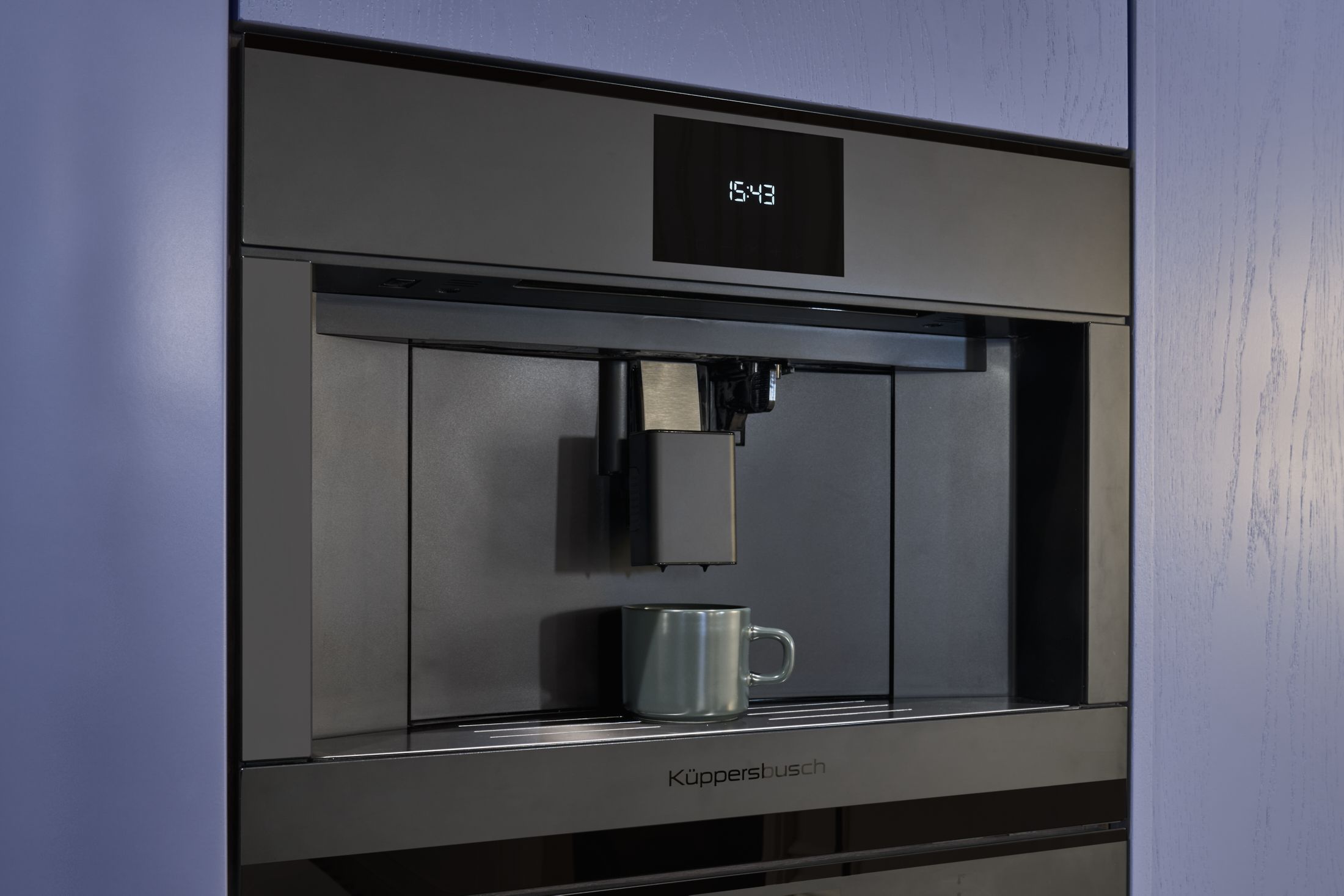 Cafetera automatica de integracion MattBlack de Kuppersbusch presentada a los Premios Casa Decor 2026