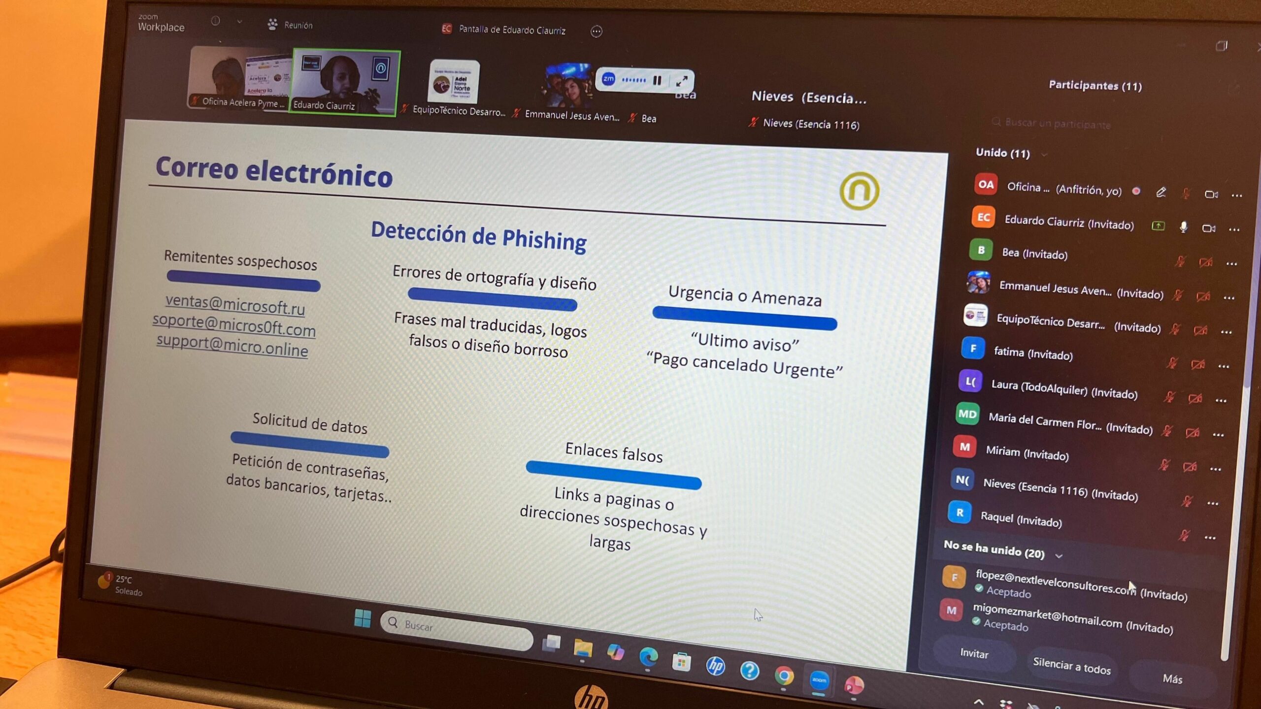 La Oficina Acelera Pyme Guadalajara acerca la ciberseguridad a los profesionales con un taller prctico y gratuito 1 scaled