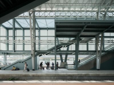 Comenza en el nuevo edificio de viajeros de la estación Santiago de Compostela-Daniel Castelao