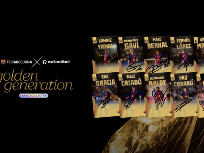 El FC Barcelona lanza en Collectibol una colección inspirada en La Masia vinculada a piezas físicas de oro