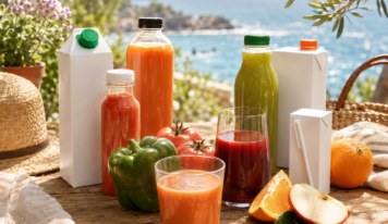 Zumos y gazpachos envasados: frescura y sabor para disfrutar en cualquier momento y lugar