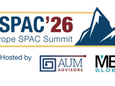 Europe SPAC Summit 2026 reunirá a patrocinadores de SPAC, inversores y empresas en Zúrich el 10 de diciembre