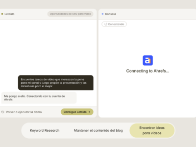 Ahrefs lanza Letaido como espacio de trabajo con agentes de IA para equipos de marketing