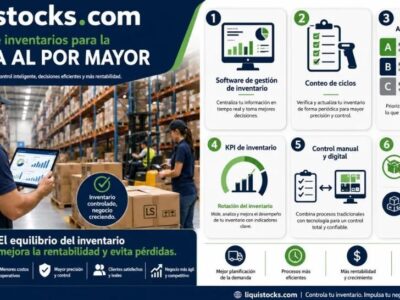 LiquiStocks publica una guía técnica sobre el control de inventario mayorista