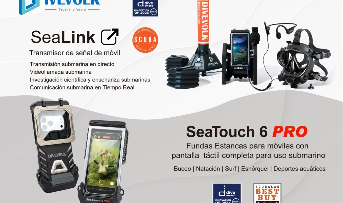 Inicio 61 DIVEVOLK presenta SeaTouch 6 Pro, con una tecnología de pantalla táctil mejorada y protección hasta 60 metros de profundidad