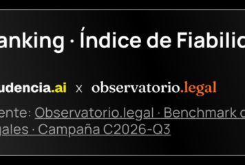 Inicio 65 Prudencia.ai se sitúa como la IA jurídica más fiable de España en el ranking de Observatorio Legal