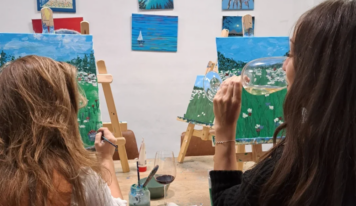 Pinta y Brinda: la franquicia donde el arte se toma a sorbos llega de la mano de Tormo Franquicias