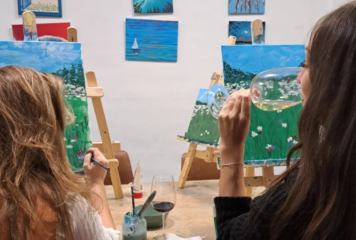 Inicio 62 Pinta y Brinda: la franquicia donde el arte se toma a sorbos llega de la mano de Tormo Franquicias